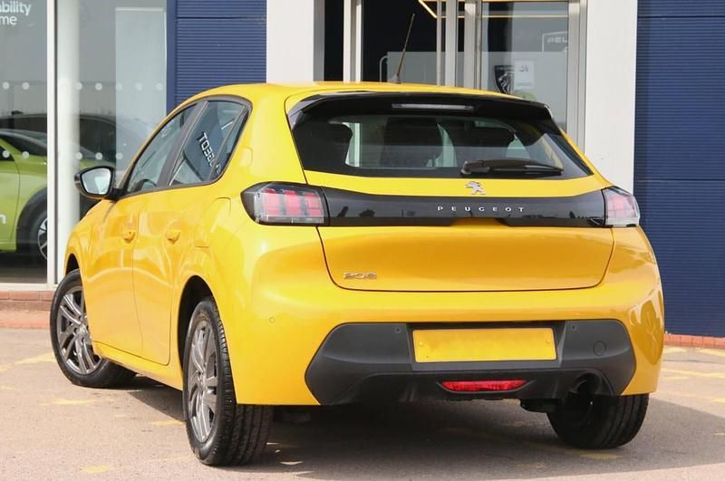 Yellow Used 2022 Peugeot 208 Active+ Hatchback | £11,811 (Fair price) - Image 1/3