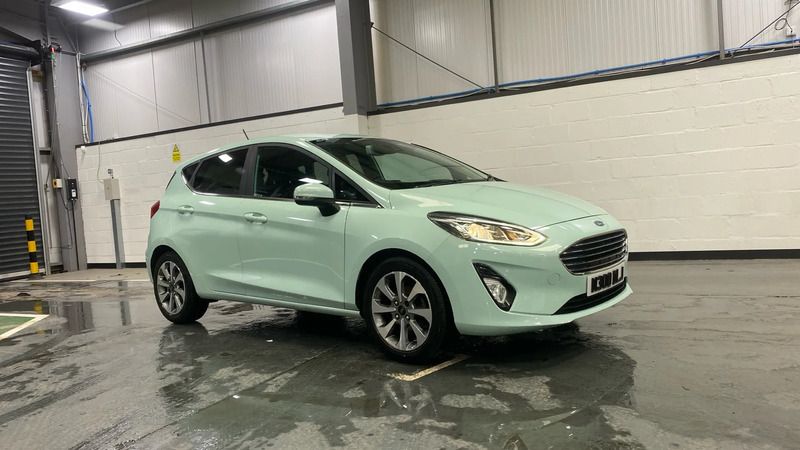 Green Used 2017 Ford Fiesta Titanium Hatchback | £8,798 (A bit pricey) - Image 1/4