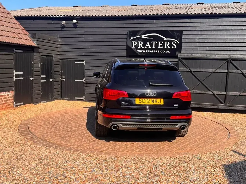 Used Audi Q7 S-line plus 245 HP (180 kW) 2012 Black SUV