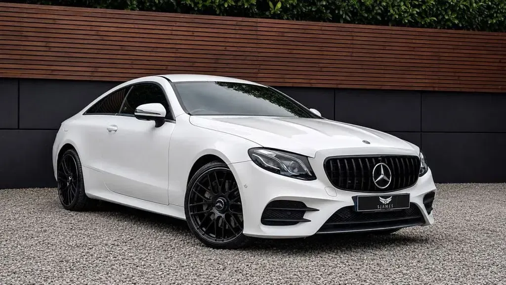 Used Mercedes E300 AMG Line Premium 2020 White Coupe