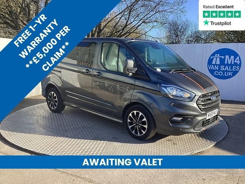 Used Ford Transit Custom Sport 170 HP (125 kW) 2020 Grey Van