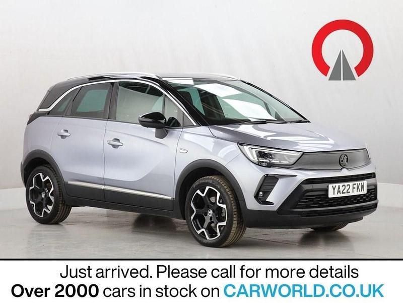 Used Vauxhall Crossland Ultimate 130 HP (95 kW) 2022 Grey SUV