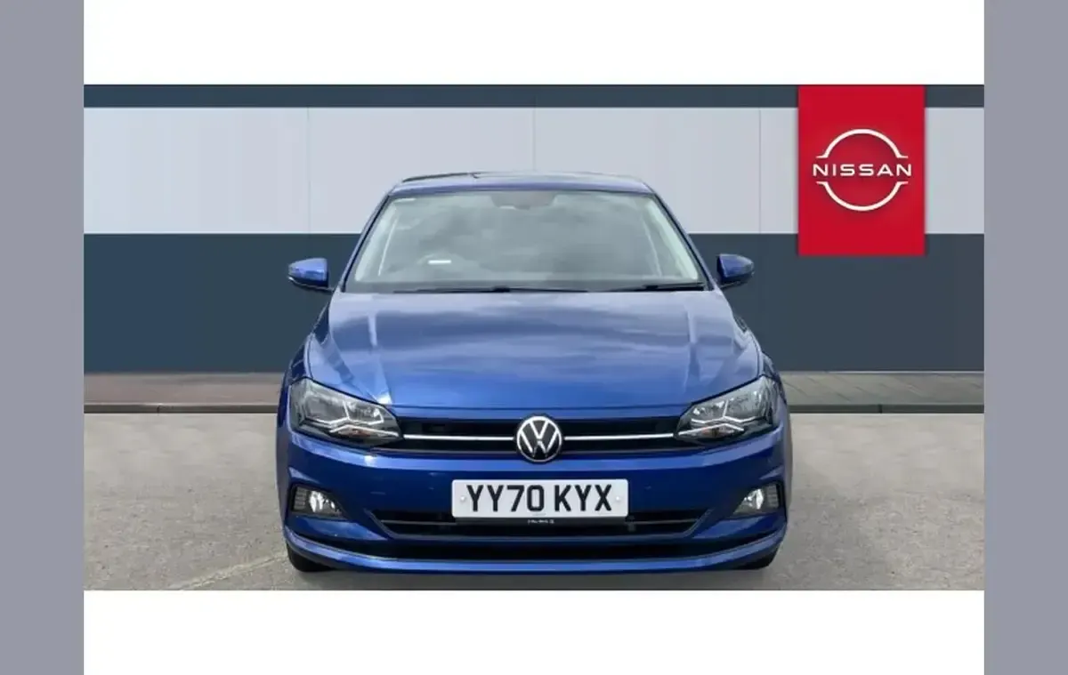 Used VW Polo United 94 HP (69 kW) 2020 Blue Hatchback