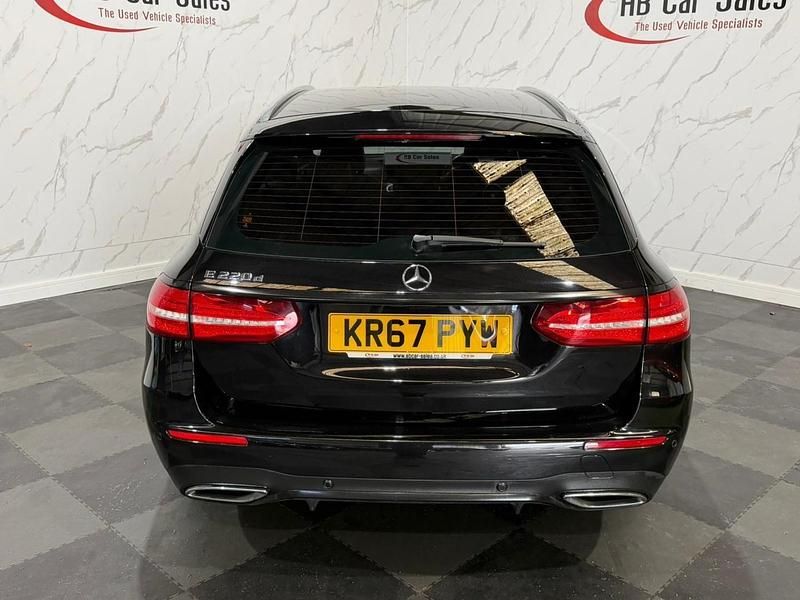 Used Mercedes E220 AMG line 2017 Black Estate