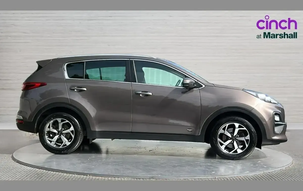 Used Kia Sportage 136 HP (100 kW) 2021 Brown SUV