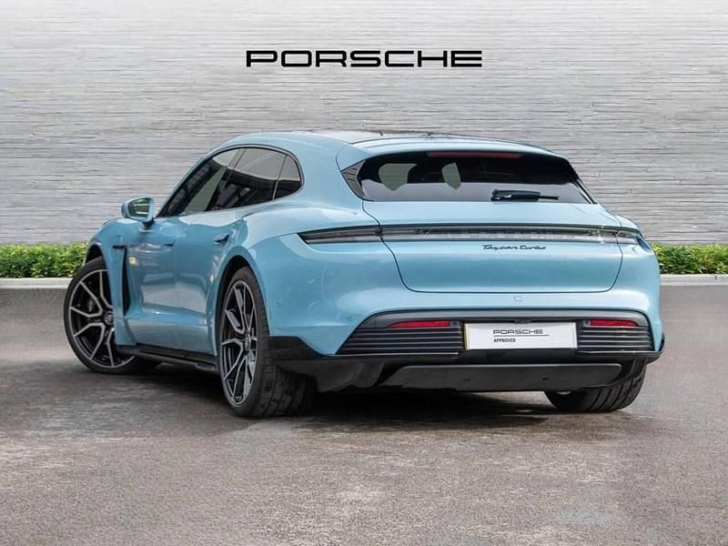 Used Porsche Taycan Sport Turismo 500 kW (680 HP) 2023 Blue Estate