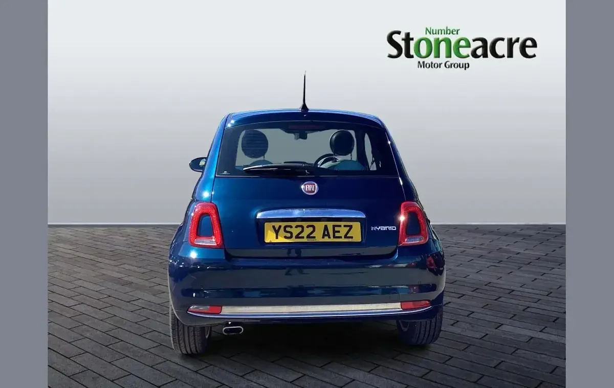 Used Fiat 500 Dolcevita 70 HP (51 kW) 2022 Blue Hatchback