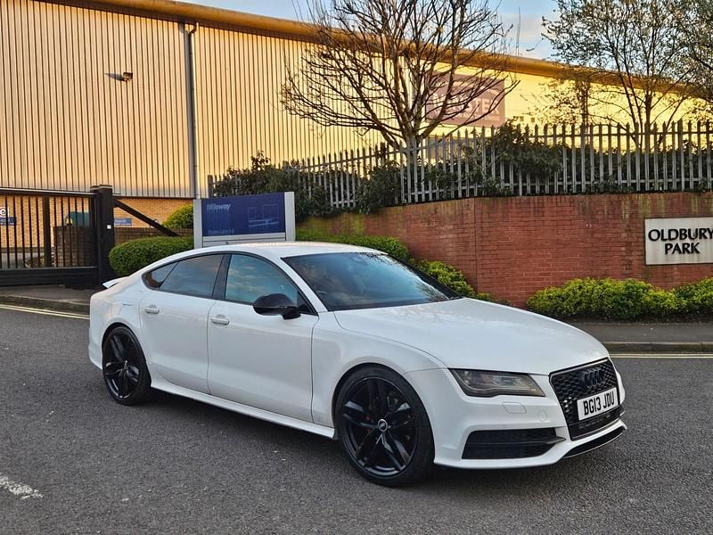 Used Audi A7 2013 White Hatchback