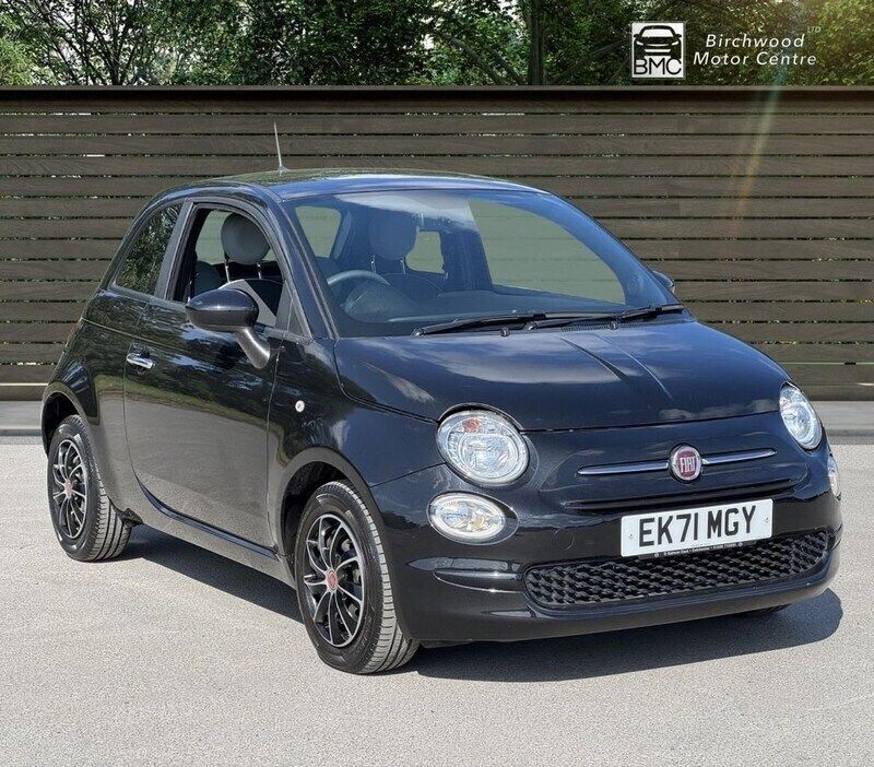 Black Used 2021 Fiat 500 Pop Hatchback | £5,995 (Super price) - Image 1/4