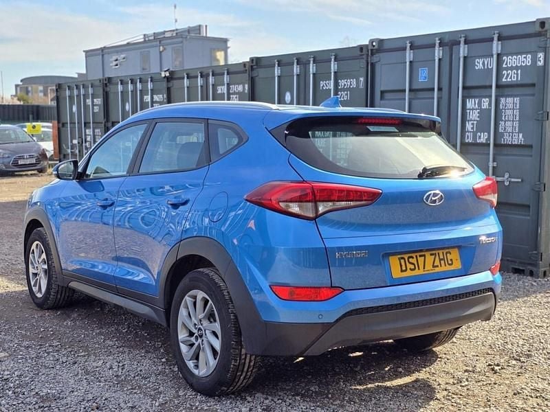 Used Hyundai Tucson SE 141 HP (103 kW) 2017 Blue SUV