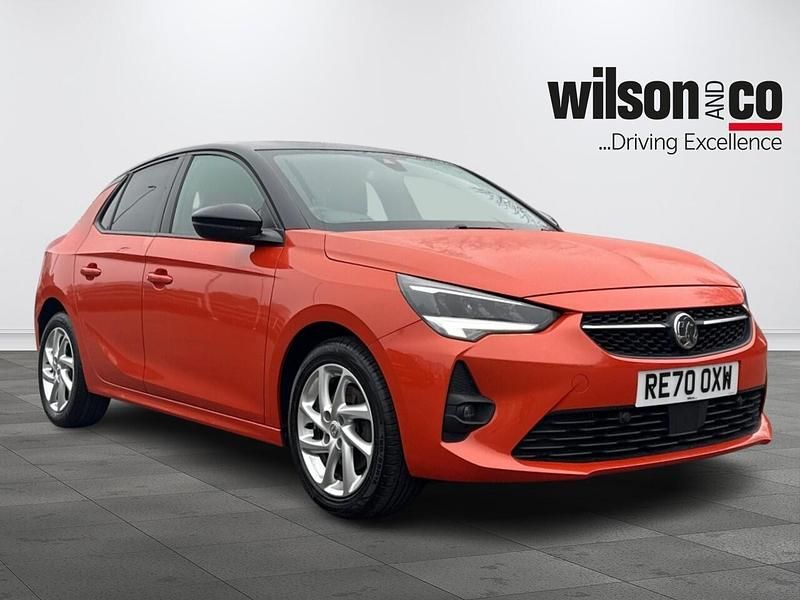 Used Vauxhall Corsa SRi 100 HP (73 kW) 2020 Orange Hatchback
