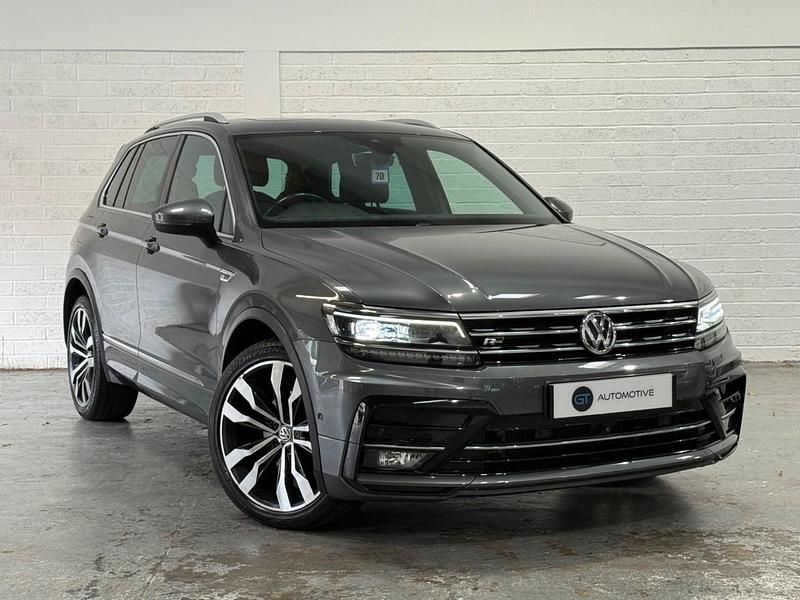 Grey Used 2020 VW Tiguan R-line SUV | £22,000 (Good price) - Image 1/4