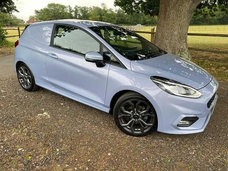 Used Ford Fiesta Sport 2021 Blue Van
