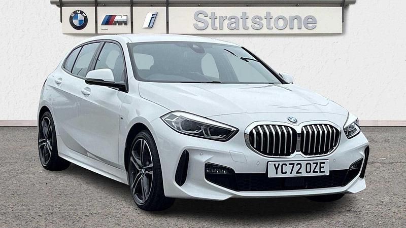 White Used 2022 BMW 118 M Sport Hatchback | £21,499 (Fair price) - Image 1/3