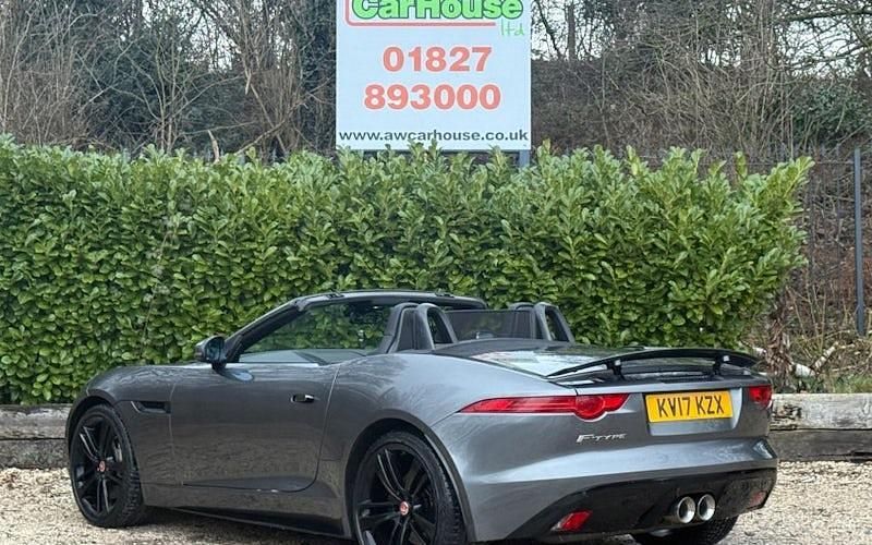 Usado Jaguar F-Type Supercharged 340 HP (250 kW) 2016 Cinzento Cabrios