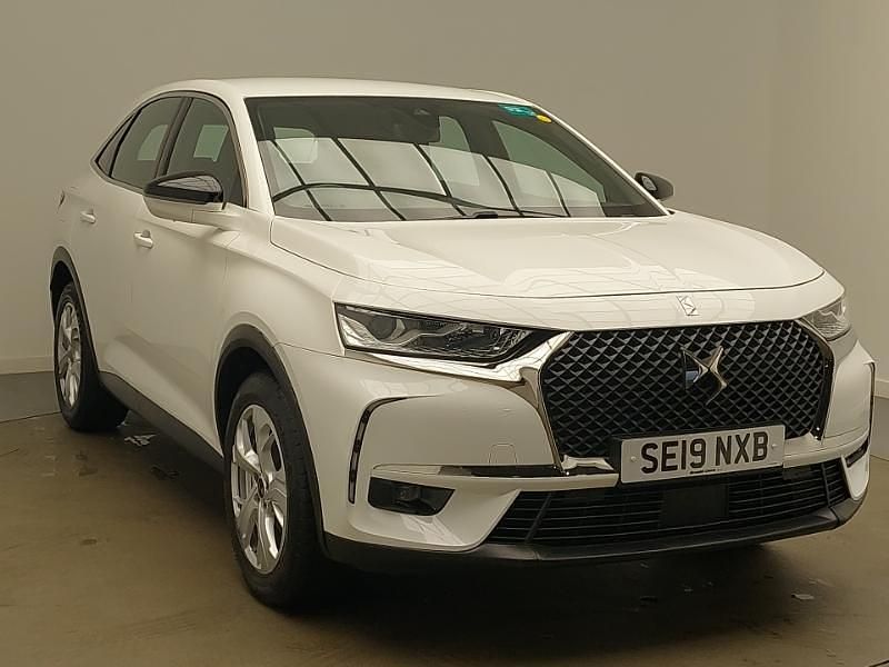 White Used 2019 DS Automobiles DS7 Crossback Elegance SUV | £12,998 (Good price) - Image 1/4