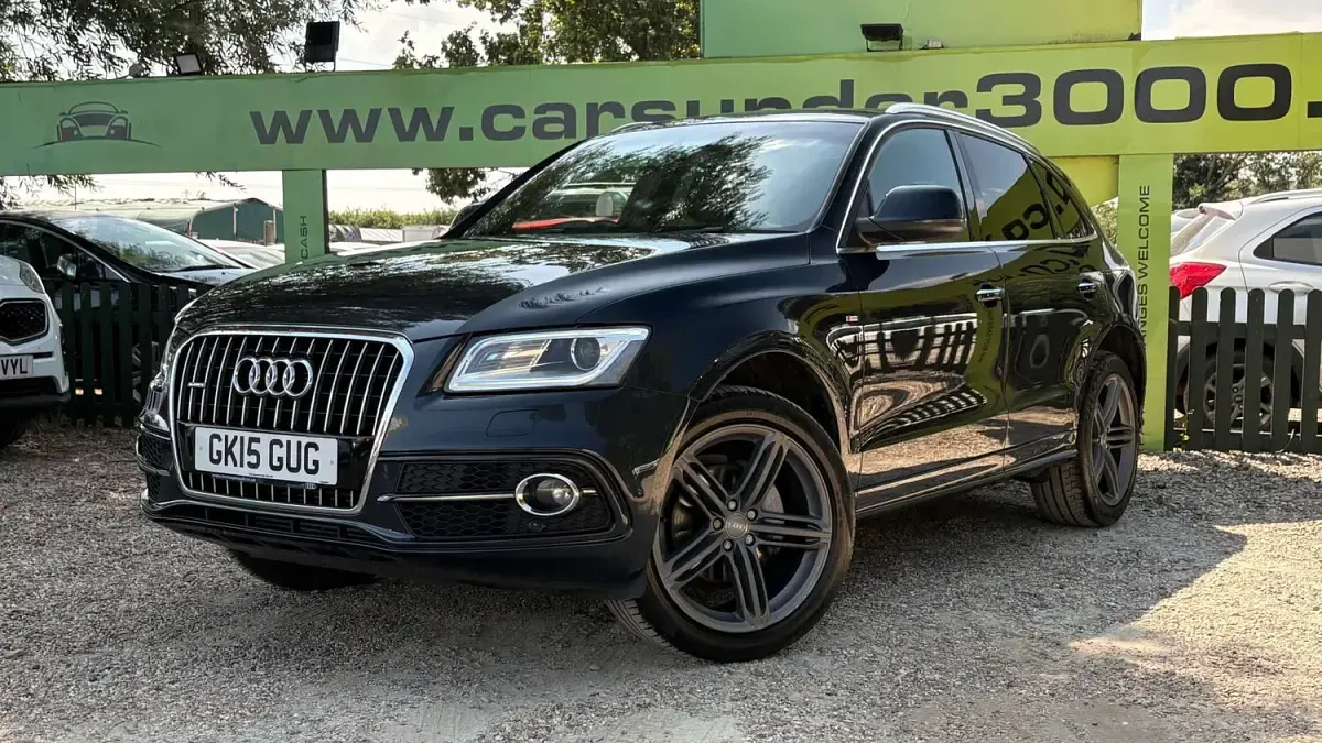 Used Audi Q5 S-line plus 190 HP (139 kW) 2015 Blue SUV