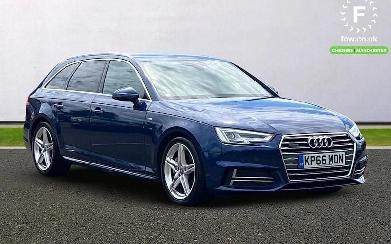 Blue Used 2016 Audi A4 S-Line Estate | £18,299 (Expensive) - Image 1/4