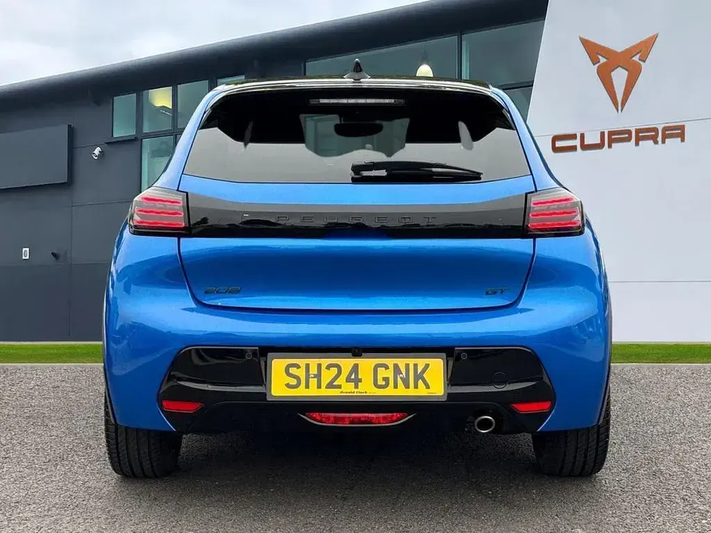 Used Peugeot 208 GT 2024 Blue Hatchback