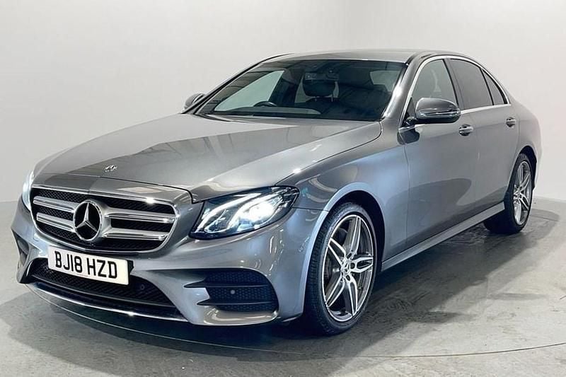 Grey Used 2018 Mercedes E220 AMG line Sedan | £15,599 (Good price) - Image 1/1