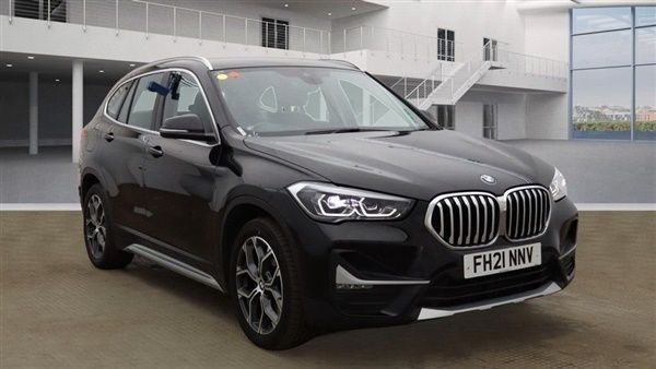 Black Used 2021 BMW X1 xLine SUV | £24,240 (Expensive) - Image 1/2
