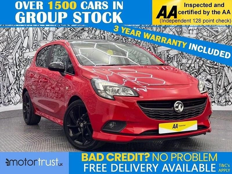 Used Vauxhall Corsa SRi 90 HP (66 kW) 2019 Red Hatchback