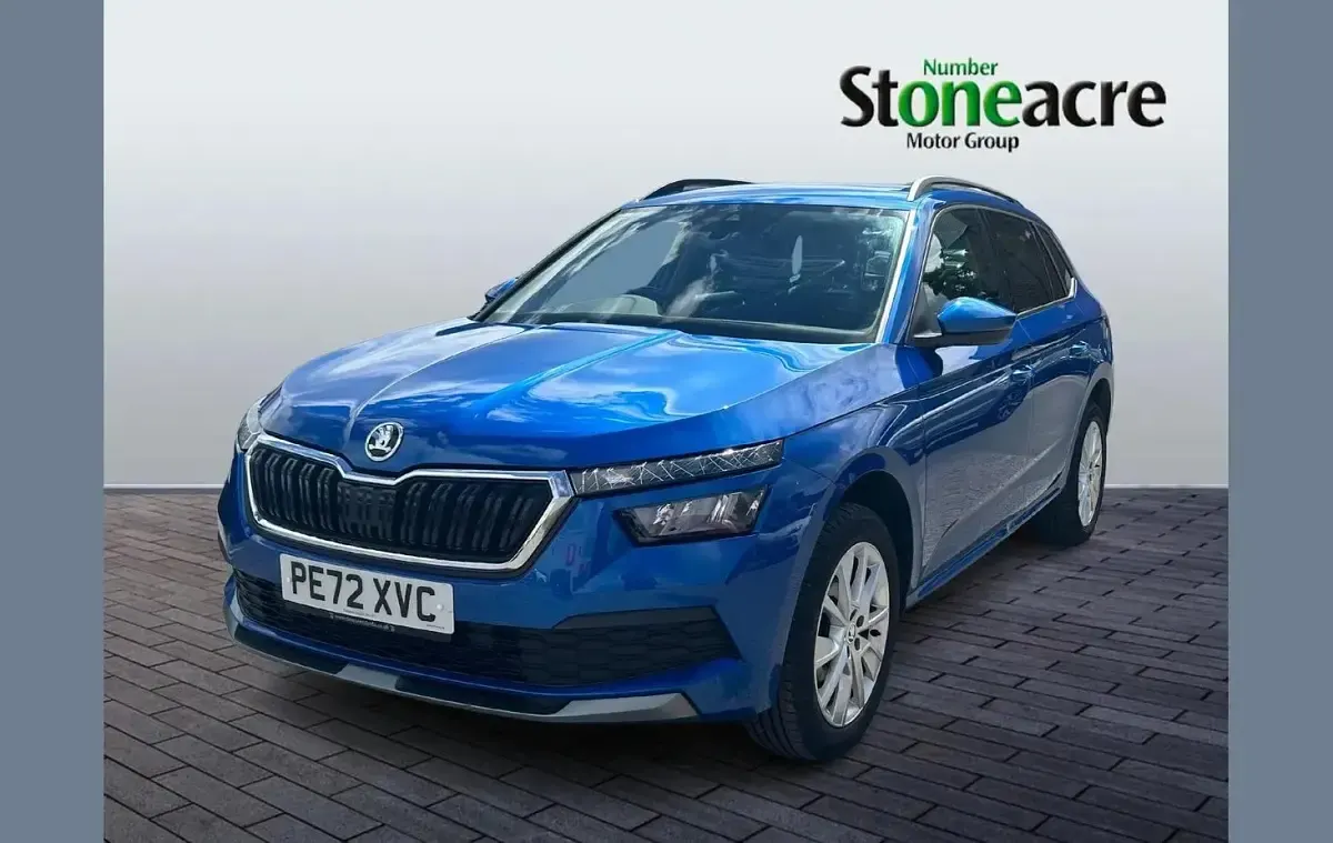 Used Skoda Kamiq SE Drive 94 HP (69 kW) 2022 Blue SUV
