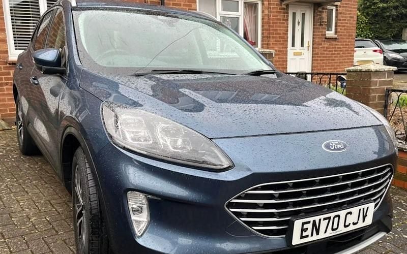 Used Ford Kuga Titanium 120 HP (88 kW) 2021 Blue SUV