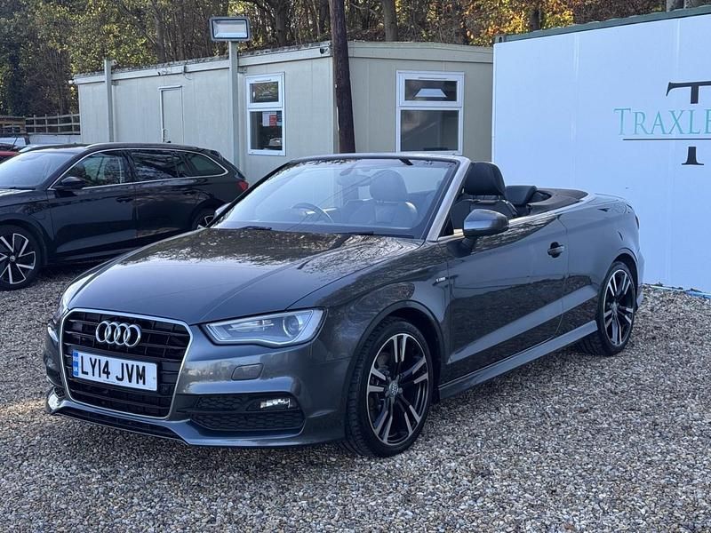 Used Audi A3 Cabriolet S-Line 180 HP (132 kW) 2014 Grey Cabriolet