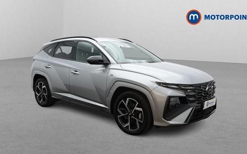 Silver Used 2025 Hyundai Tucson N Line SUV | £24,499 (Fair price) - Image 1/4