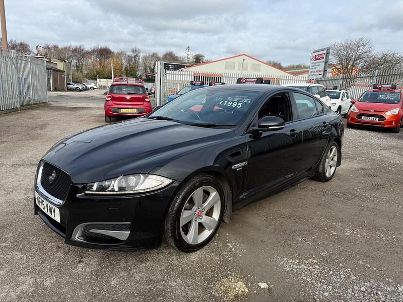 Used Jaguar XF R-Sport 163 HP (119 kW) 2015 Black Sedan