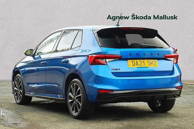 Used Skoda Fabia Monte Carlo 85 HP (62 kW) 2025 Race blue metallic Hatchback