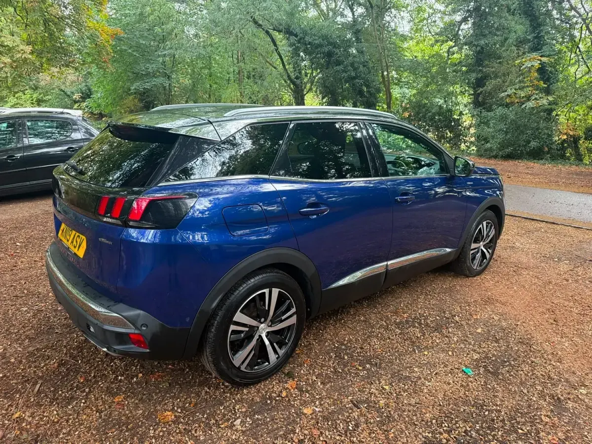 Used Peugeot 3008 GT-line 2019 Blue SUV