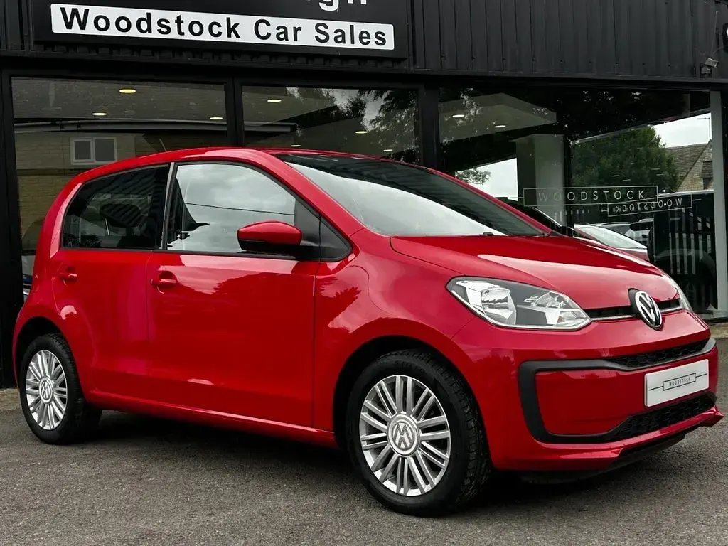 Used VW up! move up! 60 HP (44 kW) 2018 Red Hatchback