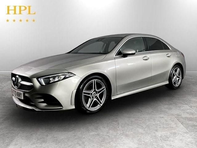 Used Mercedes A150 AMG line 150 HP (110 kW) 2020 Silver Sedan