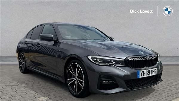 Grey Used 2019 BMW 320 M Sport Sedan | £24,990 (Expensive) - Image 1/4