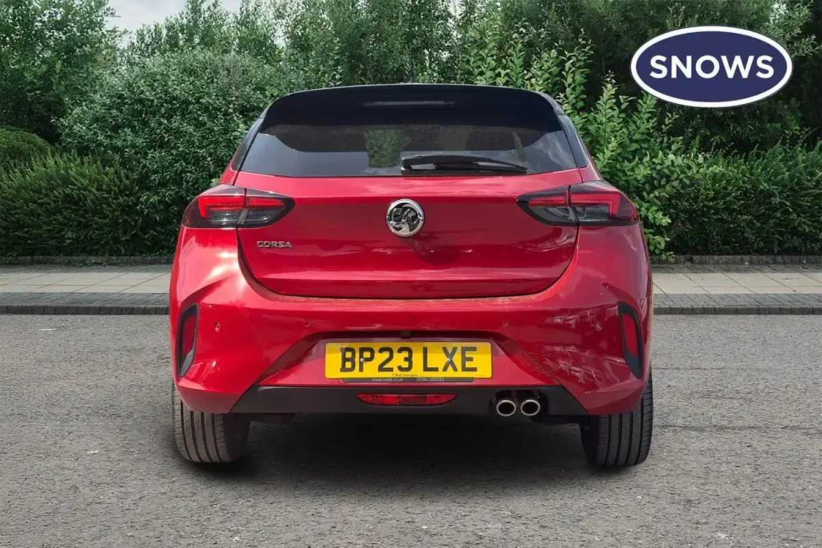Used Vauxhall Corsa Ultimate 130 HP (95 kW) 2023 Red Hatchback