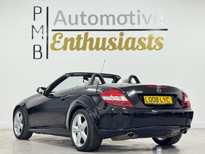 Used Mercedes SLK280 2008 Black Cabriolet
