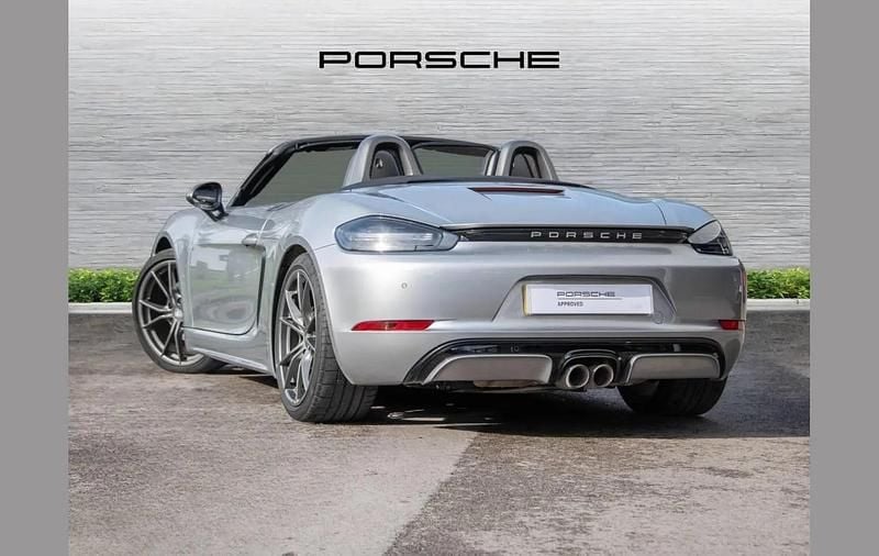 Used Porsche Boxster 296 HP (217 kW) 2019 Silver Cabriolet