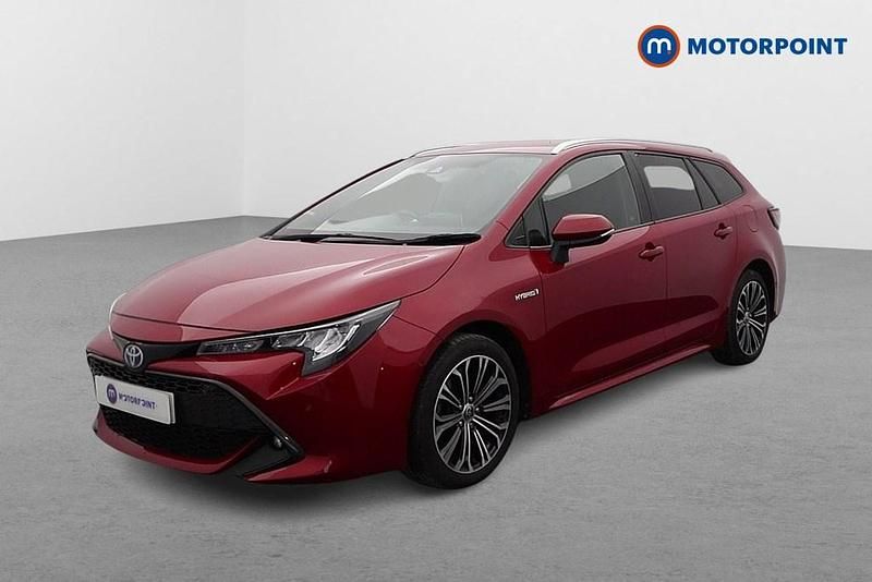 Used Toyota Corolla Design 184 HP (135 kW) 2020 Red Estate