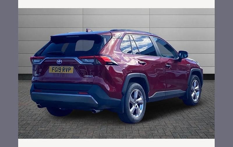 Used Toyota RAV4 Hybrid 222 HP (163 kW) 2019 Red SUV