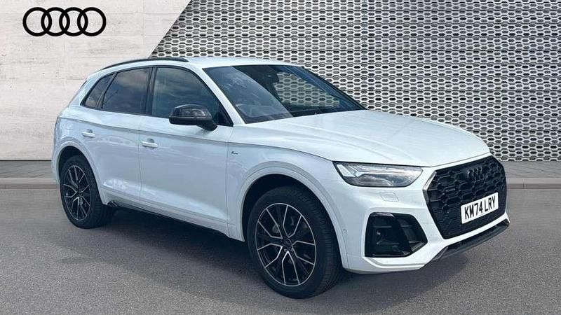 White Used 2024 Audi Q5 Black Edition SUV | £43,007 (Expensive) - Image 1/4