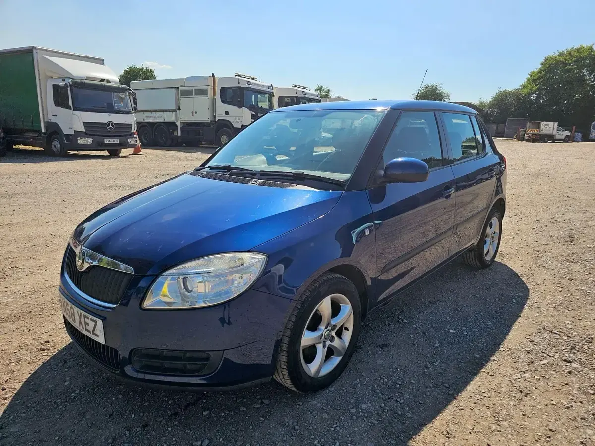 Used Skoda Fabia 2008 Blue Hatchback