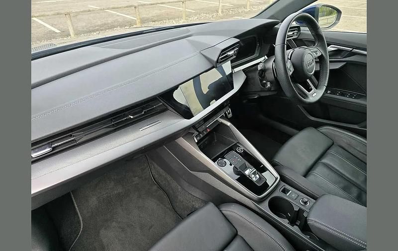 Used Audi A3 S-Line 147 HP (108 kW) 2024 Blue Hatchback