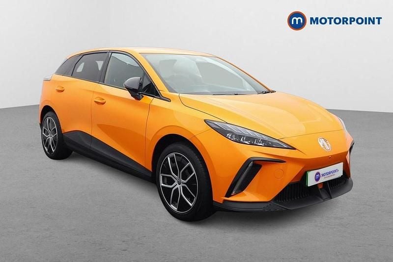 Orange Used 2024 MG MG4 EV Trophy Hatchback | £19,599 (Fair price) - Image 1/4