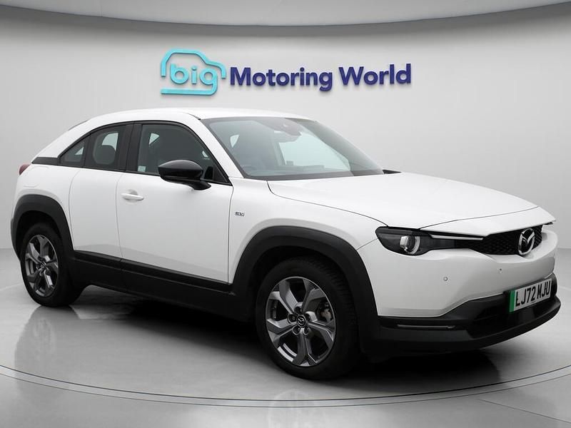 White Used 2022 Mazda MX30 Prime-Line SUV | £9,700 (Fair price) - Image 1/4