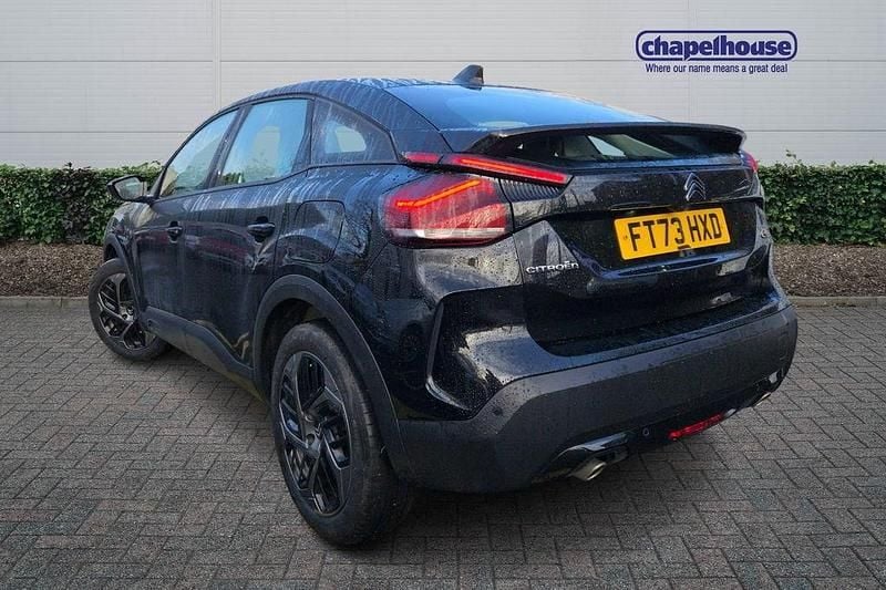 Used Citroën C4 PureTech 129 HP (94 kW) 2023 Black Hatchback