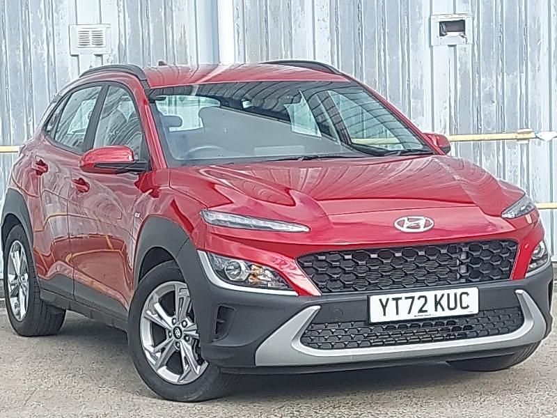 Red Used 2022 Hyundai Kona SE SUV | £15,498 (Fair price) - Image 1/4