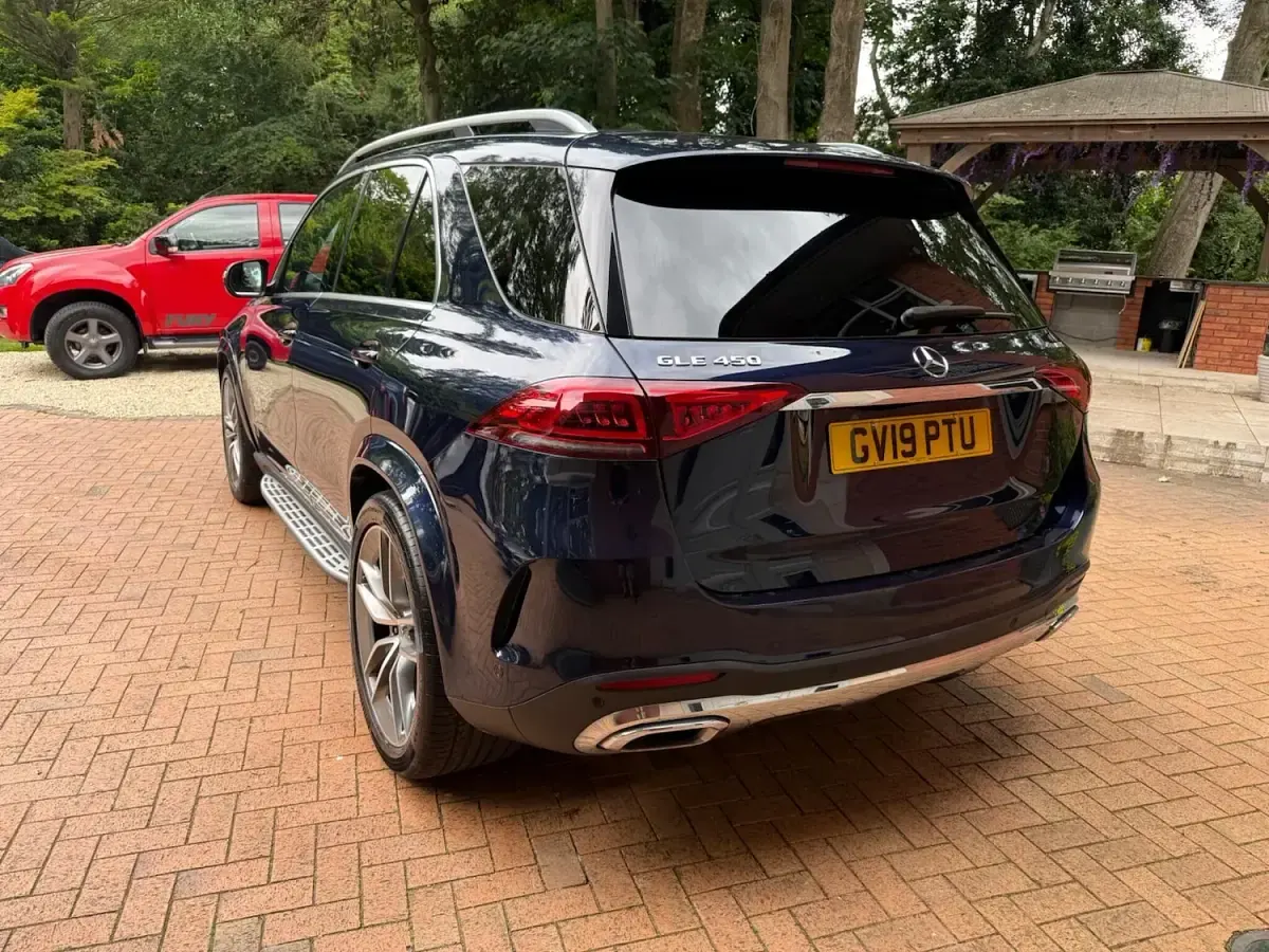 Used Mercedes GLE450 AMG AMG line 2019 Blue SUV