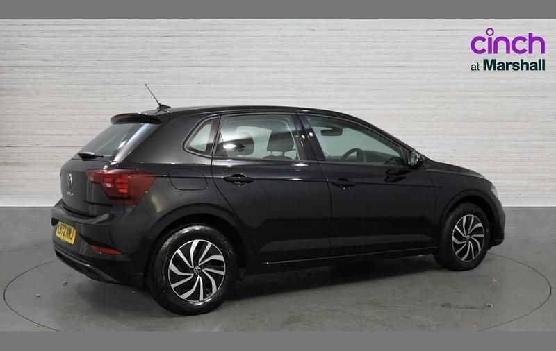 Used VW Polo Life 95 HP (69 kW) 2022 Black Hatchback